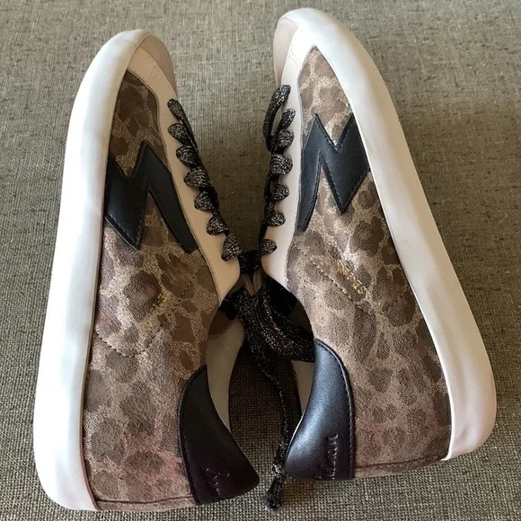 Sam Edelman Multi Color Animal Print Sneakers. Size 7.​​​​​​​​​​​​​​ - Picture 9 of 11